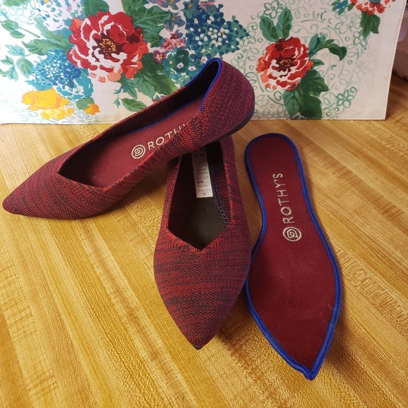 Size 8 Rothys Flats - Picture 3 of 7